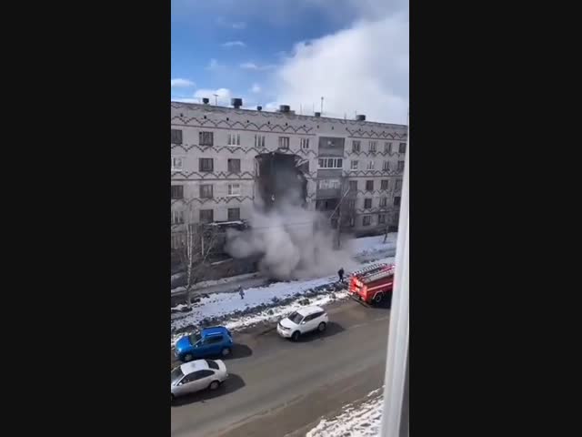 Обрушение здания в Печоре