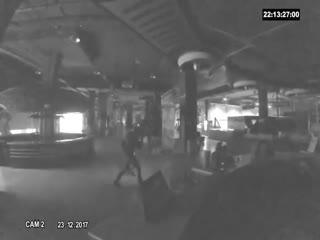 В Барнауле отец с сыном проникли в ТЦ после закрытия и веселились на аттракционах всю ночь