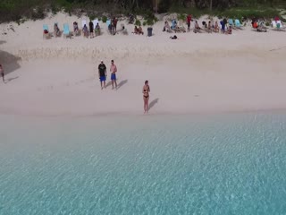 Опасное купание на Багамских островах