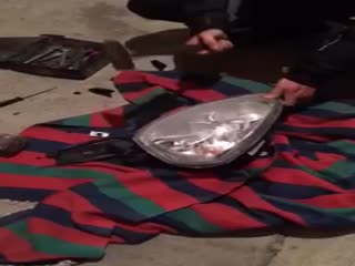 Противоударная форма автомобильных фар