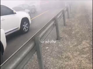 В Эмиратах на скоростной трассе столкнулись 44 автомобиля