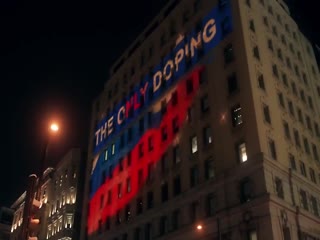 Русское световое шоу для WADA в Монреале