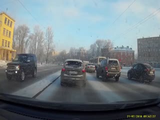 Нежданчик со встречки