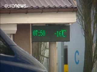 На Европу надвигаются сибирские холода