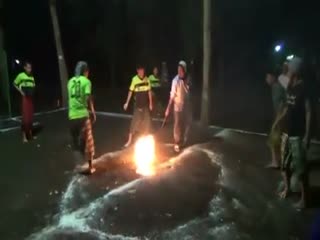 Огненный футбол