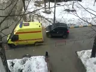 Нападение на водителя скорой в Казани