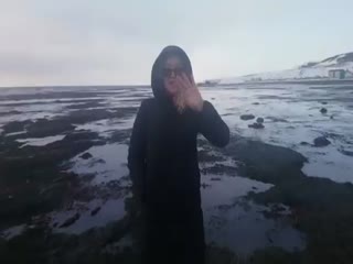Необычный морской отлив напугал жителей Сахалина