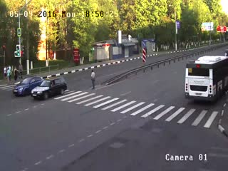 Пьяный киргиз VS слепой водитель авто