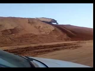 Как не надо разгружать самосвал