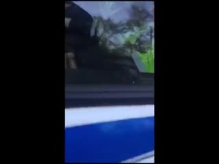 Амурчанин снял на видео спавших в служебной машине полицейских