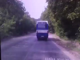 Отремонтированный автобус с отказавшими тормозами улетел в кювет в Крыму