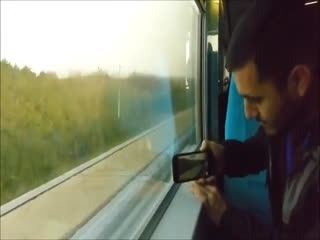 Как расходятся скоростные пассажирские поезда