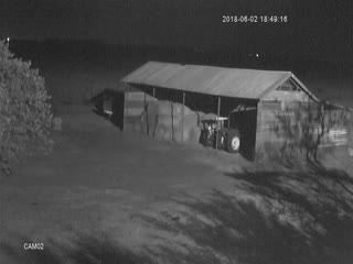 Взрыв астероида в небе над Африкой