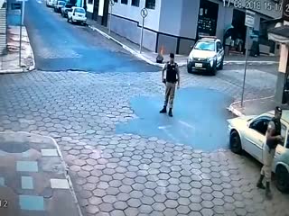 Бразильский полицейский