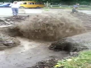 Суровые будни водопроводчиков во Владикавказе