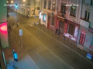 Такси сбило пешехода