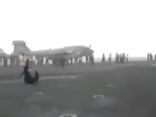 Смелый эксперимент на авианосце