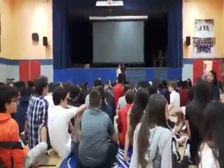 Гимн СССР в американской школе