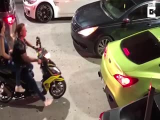 Конфликт водителей на дороге