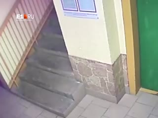 На ВИЗе камера сняла, как воры вынесли из квартиры 100-килограммовый сейф