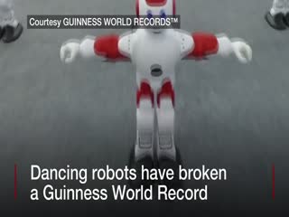 Синхронный танец роботов