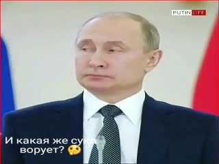 Путин: И кто-же из них ворует?