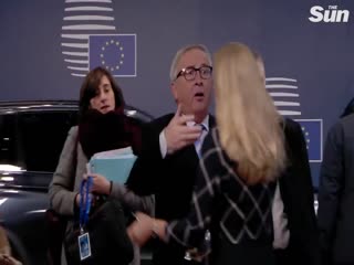 Странное поведение Жан-Клода Юнкера