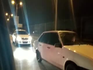 Погоня в Аксае с другого ракурса