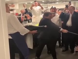 Он старался...