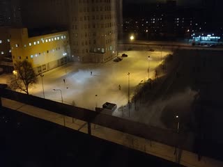 Перестрелка фейерверками в Петербурге