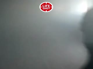 Эвакуация школьников из горящей школы 