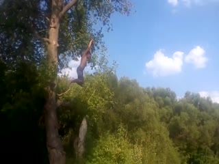 Тренировка русского Тарзана