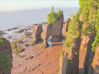 Таймлапс самого мощного прилива в мире