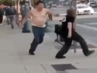 Акробатическая драка