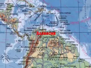 Падение огромного метеорита