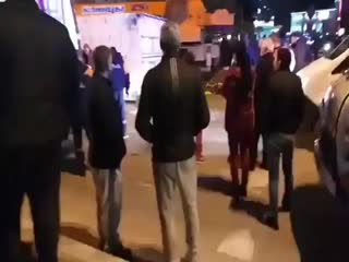 В Новороссийске контейнер упал на иномарку