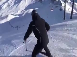 Покатался на лыжах...