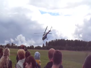 Авария вертолета Ми-2