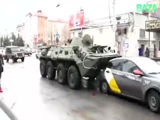 БТРы не пострадали