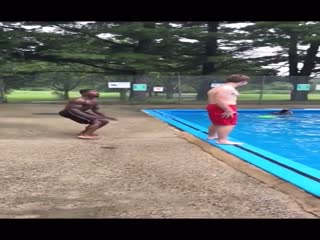 Мощный прыжок