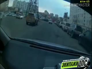 Владивосток. Вчерашний обрыв проводов на Тихой попал в объектив видеорегистратора
