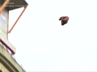 Неудачные прыжки в воду.