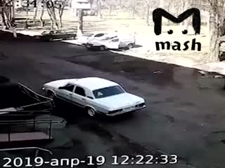 В Нижнекамске взорвалась машина