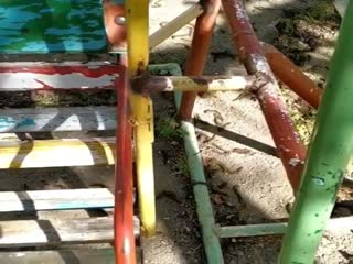 Суровые качели в мкр Молодёжный (Краснодар)