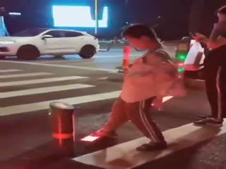 Пешеходный переход в Сингапуре