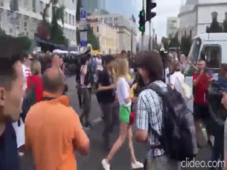 В Киеве прошел парад содомитов