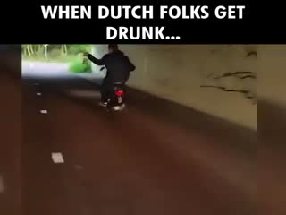 Вы когда-нибудь видели пьяных голландцев?