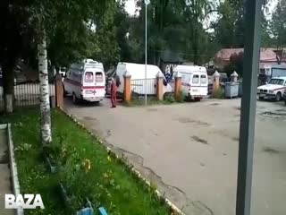 В подмосковном Сергиевом Посаде(Загорске) полчаса не работала скорая помощь. В город приехал Святейший Патриарх Кирилл