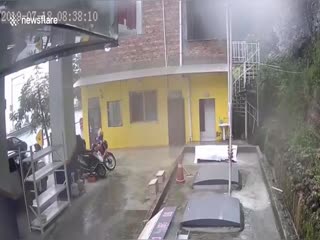 Оползень в Китае