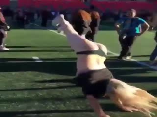 Как называется такой вид сальто?